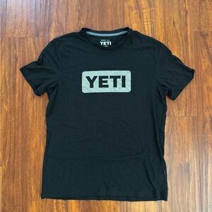 YETI Black Short Sleeve Tee